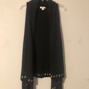 - - New York and Co black Tunic it’s gold de…